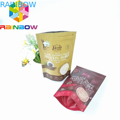 Bolsa del papel de aluminio de la prueba del olor que empaqueta la cerradura plástica de la cremallera de Mylar para el café