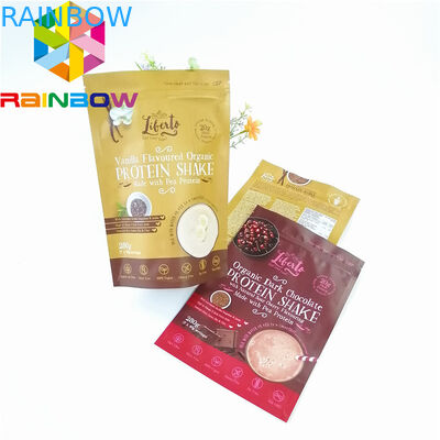 Recicle el embalaje plástico del café del té del postre de la torta de la impresión de Digitaces de los bolsos del papel de aluminio