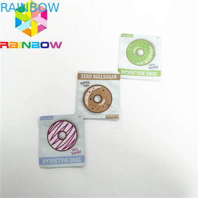 A prueba de humedad levántese los bolsos adornados las galletas de empaquetado de Sugarart del helado de la bolsa