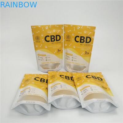 Cierre en la parte superior a prueba de niños de empaquetado del bolso del incienso herbario de la prueba del olor tamaño pequeño