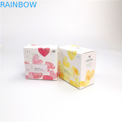 Regalo de la cartulina del papel ligero que empaqueta el color plegable de la caja CMYK para el perfume