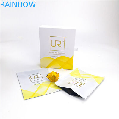 Caja de papel de la laminación mate que empaqueta los bolsos de la máscara de Skincare del aceite esencial modificados para requisitos particulares