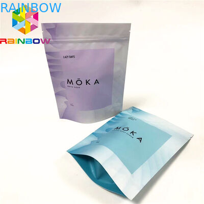 Bolsas plásticas de la sal de baño de Cbd del final de Matt que empaquetan el papel de aluminio que se puede volver a sellar para la comida