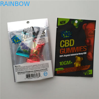 Gravnre que imprime el incienso herbario que empaqueta la bolsita sexual de la píldora de CBD Gummies Baggies para la flor herbaria