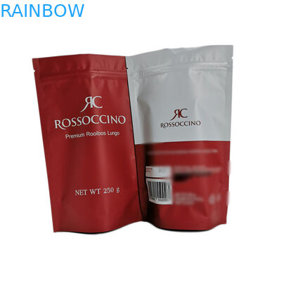 El papel amistoso de Eco Kraft se levanta la bolsa, 250g se levanta la bolsa de plástico para el polvo de la proteína