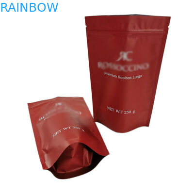 El papel amistoso de Eco Kraft se levanta la bolsa, 250g se levanta la bolsa de plástico para el polvo de la proteína