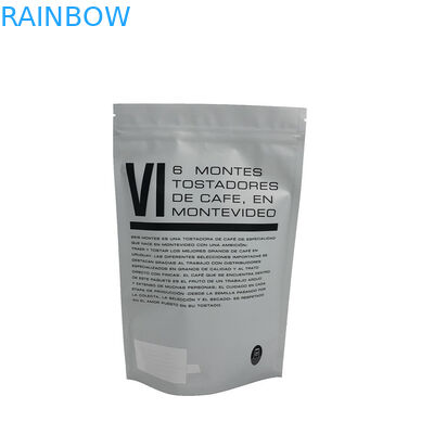 El embalaje Nuts de empaquetado de la comida de Mylar del bocado de las bolsitas de té de la parte inferior plana se levanta en estante