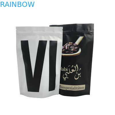El embalaje Nuts de empaquetado de la comida de Mylar del bocado de las bolsitas de té de la parte inferior plana se levanta en estante