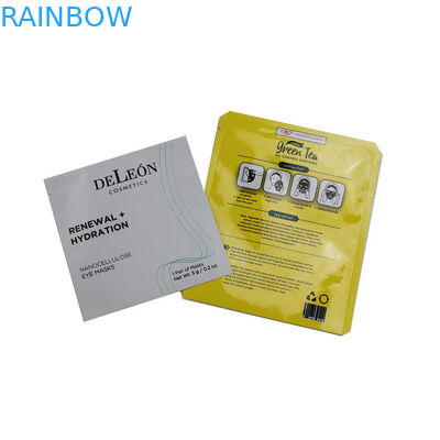 El empaquetado que se puede volver a sellar del papel de aluminio empaqueta el embalaje cosmético de la mascarilla de Matt/de Mylar del final brillante