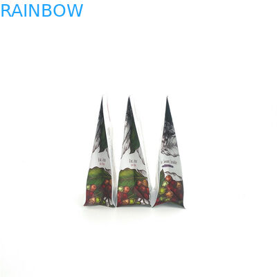 El escudete Ziplock doble de la parte inferior de Mylar empaqueta el envase de plástico de Biodegradeble con la válvula