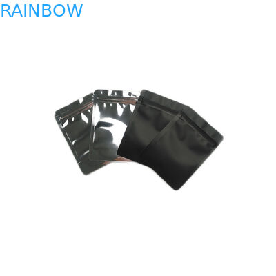 Bolsas plásticas superficiales mates que empaquetan bolso de la cremallera del papel de aluminio el pequeño para la comida