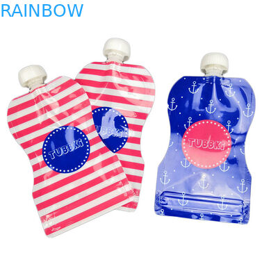 Bolsa del canalón de los materiales de la comida que empaqueta almacenamiento líquido del café de la leche del vino de la bebida