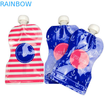 Bolsa del canalón de los materiales de la comida que empaqueta almacenamiento líquido del café de la leche del vino de la bebida