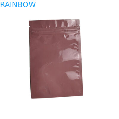 Pequeña lacrable superior impresa de la muestra de la soldadura de Packagings de la hoja de las bolsas de plástico de la bolsita aduana