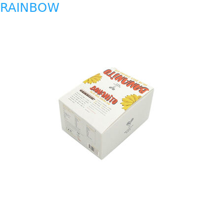 Caja llena del papel de imprenta que empaqueta la capa ULTRAVIOLETA de encargo del soporte de exhibición del contador de la cartulina