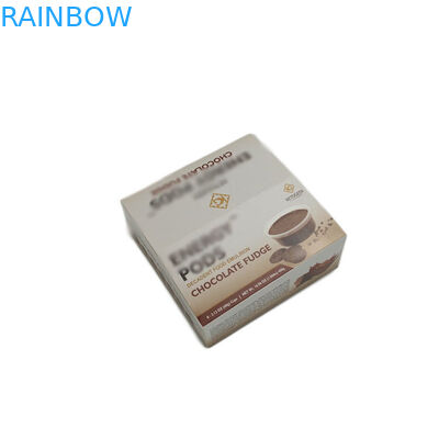 Logotipo de encargo material del papel acanalado de la caja del contador de la cartulina del caramelo de la energía