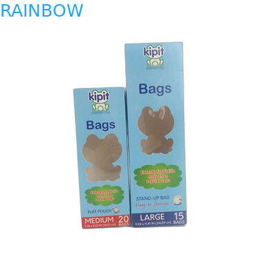 Almacenamiento colorido de empaquetado de la comida fresca de la impresión de la caja de la cartulina reciclable del rectángulo