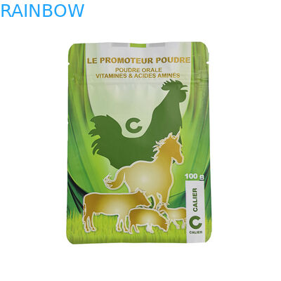 La aduana imprimió el bolso laminado bolsa del envase de plástico del alimento para animales para el alimento para animales
