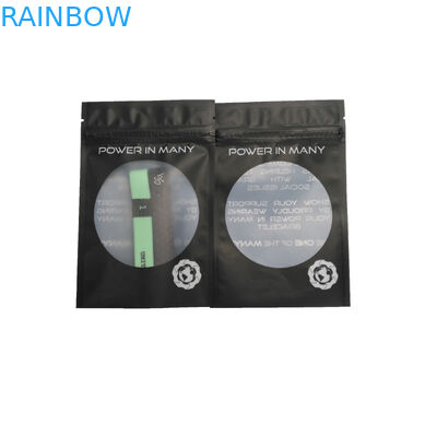 La mala hierba Mylar del caramelo plástico se levanta el bolso de Doypack de la prueba del olor del papel de aluminio de la bolsa