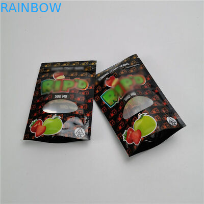 La aduana lateral del sello de CBD 3 imprimió se levanta el material laminado los bolsos de empaquetado de la hoja de las bolsas