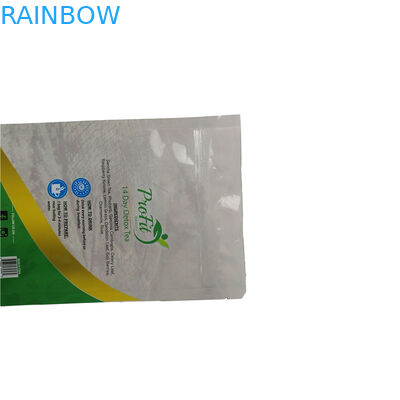 La categoría alimenticia se levanta el polvo de las bolsas que empaqueta aduana orgánica de las bolsitas de té impresa