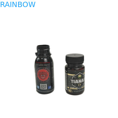 La funda brillante del encogimiento de la laminación etiqueta el animal doméstico/Pvc taza plástica de la botella no tóxico