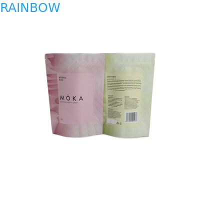 Ziplock de encargo de empaquetado del logotipo de las bolsas de plástico de la bolsa de la hoja de la categoría alimenticia a prueba de humedad