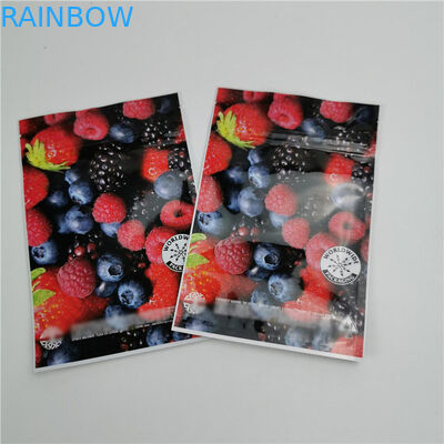 Bolsos resistentes del color del oro de la cremallera del niño plástico mate de la bolsa para el empaquetado de Gummies