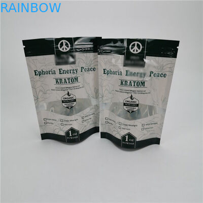 Bolsas plásticas amistosas de Eco que empaquetan el bolso del cáñamo de la mala hierba del aceite de la cerradura CBD de la cremallera de la prueba del olor