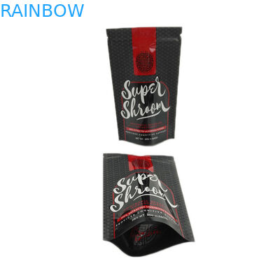 El papel de aluminio brillante del final se coloca para arriba empaqueta