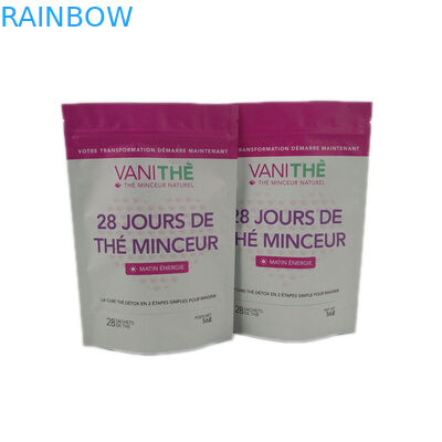Bolsos de empaquetado de los snacks a prueba de humedad con la cremallera
