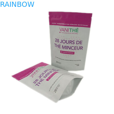 Bolso de empaquetado de la hoja del bocado de encargo material laminado