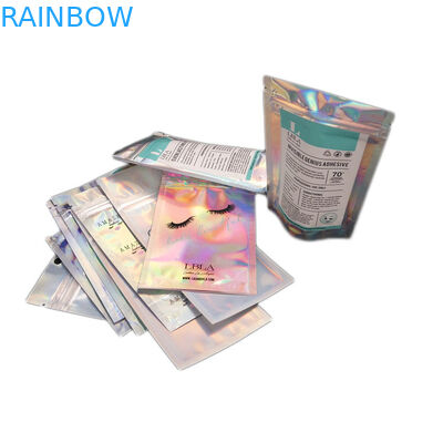 Bolso delantero transparente del organizador del maquillaje de la impresión del fotograbado de la cremallera