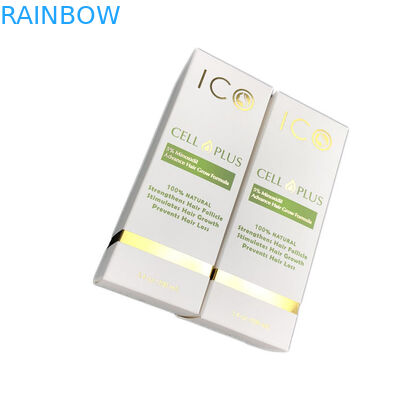 Caja de empaquetado de papel de la cartulina de la botella de aceite del cuidado del cabello