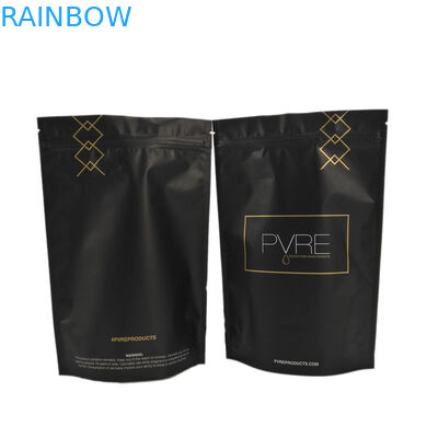 Empaquetado laminado mate de la bolsa de la hoja del café sólo