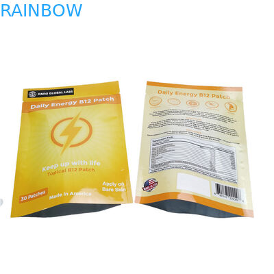 Remiendo de la energía eléctrica B12 que empaqueta la bolsa Ziplock de la hoja de Mylar