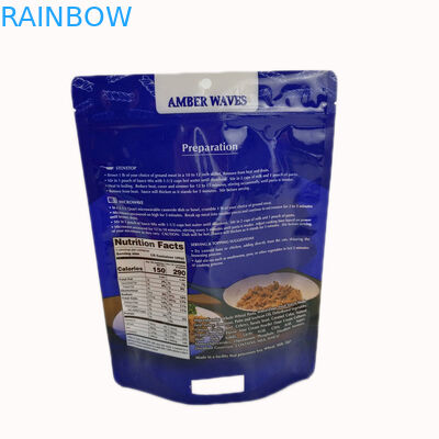 Bolsos brillantes del acondicionamiento de los alimentos del final de la comida de la sartén de la pizza