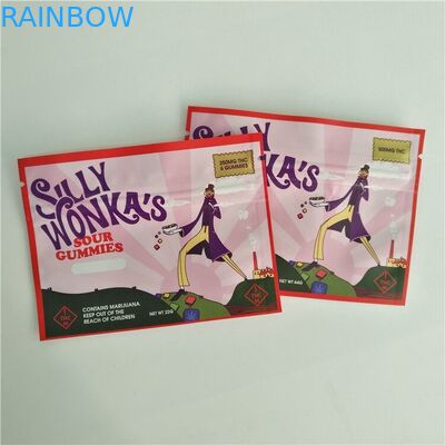 Fotograbado que imprime el bolso plano del Ziplock de la prueba del niño 3.5g