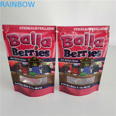 La mala hierba de CBD se levanta el fotograbado que imprime el empaquetado de las bolsas plásticas