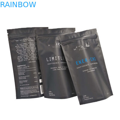 El papel de aluminio de las galletas Doypack se levanta el empaquetado de la bolsa