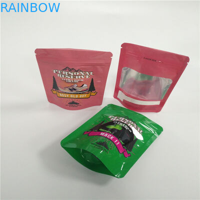 El papel de aluminio 7g Mylar que se puede volver a sellar se levanta el bolso