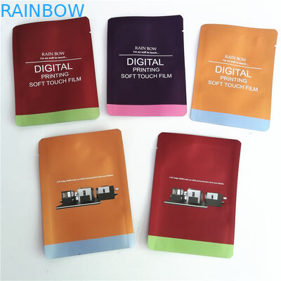 120 micrones que el MOPP laminó la hoja se levantan la bolsa de la cremallera