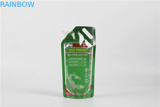 Empaquetado de la bolsa del canalón del top del tirón del café 5oz 8oz del jugo