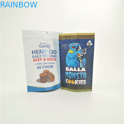 El proveedor de Shenzhen modificó el bolso de alta calidad de la medicina para requisitos particulares de las galletas de la selva del runtz de la mala hierba del niño de la prueba del olor