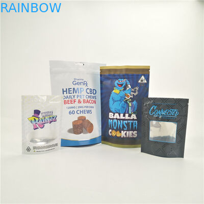 El proveedor de Shenzhen modificó el bolso de alta calidad de la medicina para requisitos particulares de las galletas de la selva del runtz de la mala hierba del niño de la prueba del olor