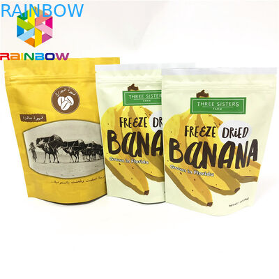 Bolsos Ziplock negros mates del envase de plástico de la prueba biodegradable de alta calidad del olor