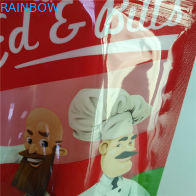 La aduana imprimió la bolsita de empaquetado de las cápsulas de la bolsa de los bolsos CBD Gummies del incienso herbario que se puede volver a sellar