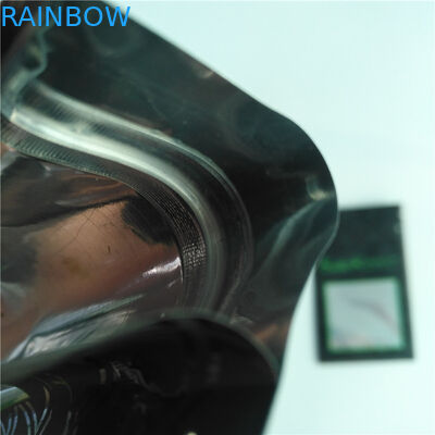 bolsa negra de impresión ULTRAVIOLETA de Kush Medical Cannabis Packaging Bag de los bolsos de las malas hierbas 1g con la ventana y la cremallera claras