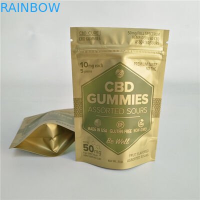 la bolsa VMPET de 5oz 50mg Cbd Gummies se levanta la bolsa Ziplock