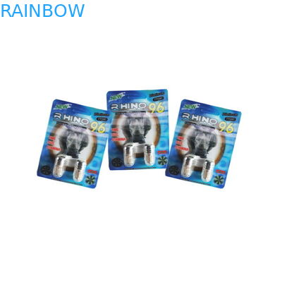 Caja de empaquetado para el RINOCERONTE masculino herbario 7 de la cápsula de la ampliación de las píldoras grandes naturales del tamaño